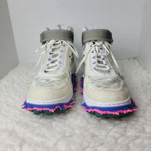 Nike Air Force 1 x Off-White Men's Sneaker Size 9 Mid Top 2022 Shoes - Picture 2 of 13